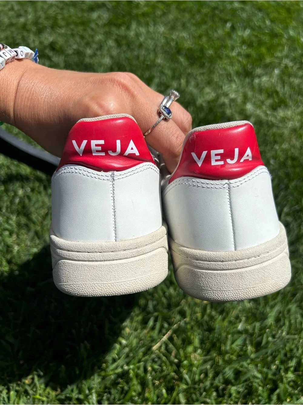 Veja‎ V-10 Low Top White Nautico Pekin Sneakers